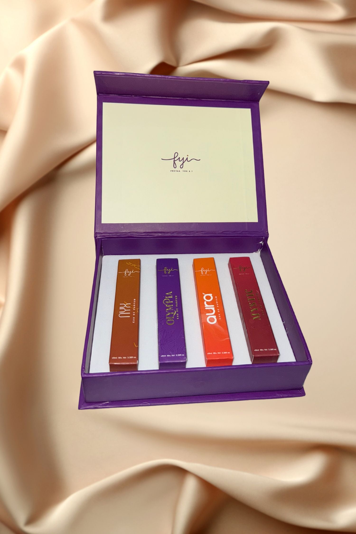 4 Pocket Perfumes Gift Set- 09 ML Each