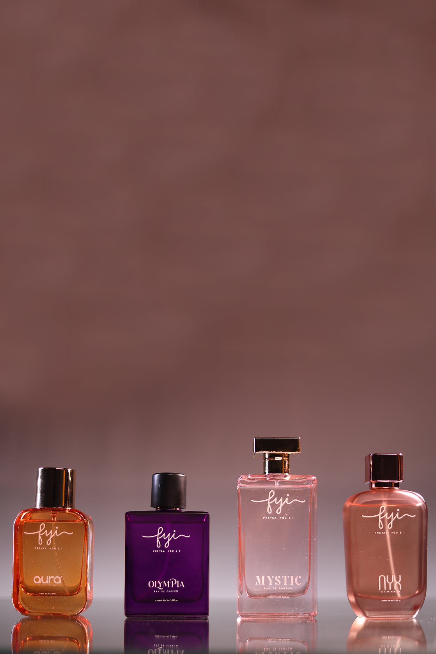 4 Perfumes Gift Set - 100 ML Each