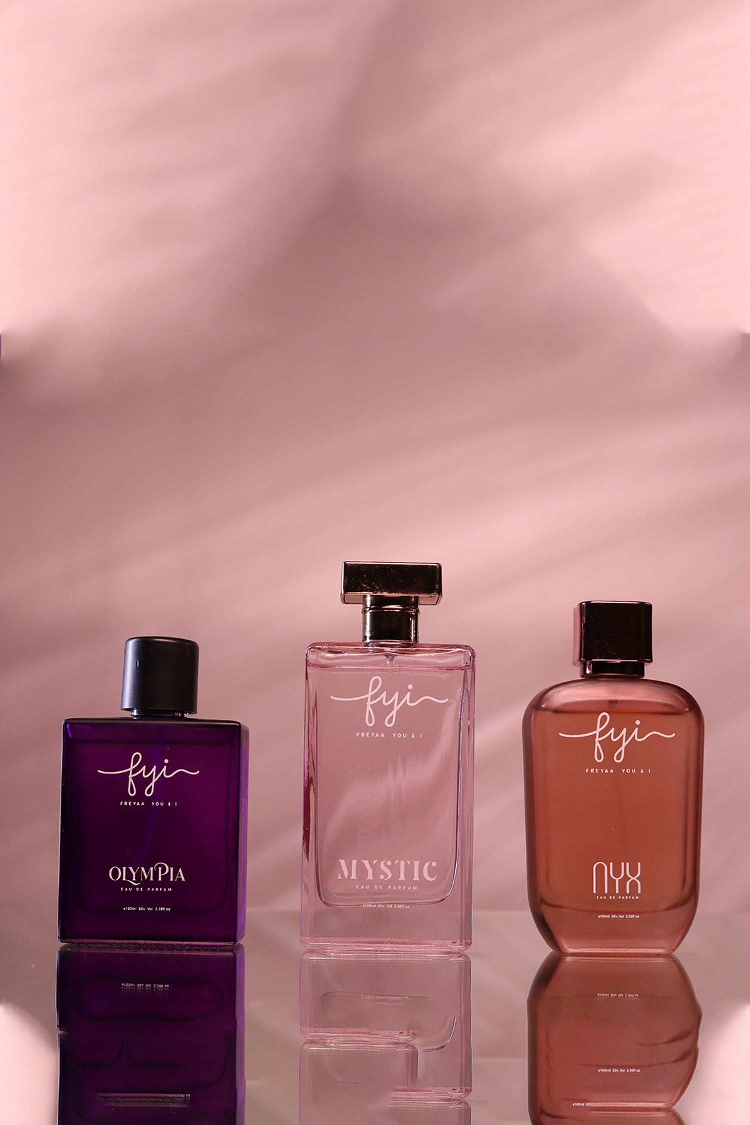 Olympia, Mystic & NYX Combo. - 100 ML Each